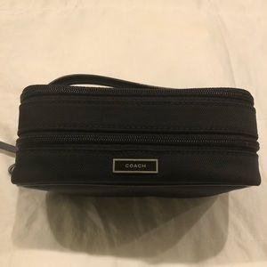 Coach top handle cosmetics case
